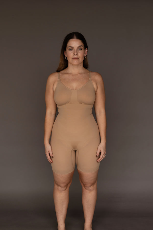 THE MID-THIGH SHAPER BODYSUIT