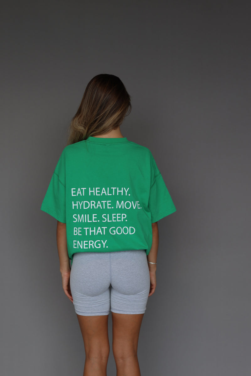 THE QUOTE TEE - GREEN